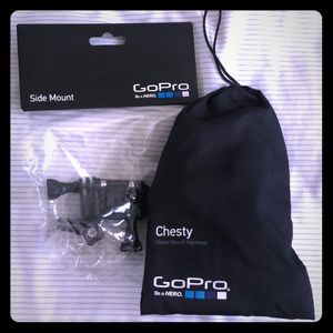 GoPro Chesty and side mounts